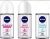 NIVEA Deodorant Roll-On Combo, Whitening Smooth Skin, Pearl & Beauty, Fresh Natural, 50 Ml Each Deodorant Roll-on – For Men & Women (150 ml, Pack of 3)