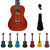 Kadence Concert Ukulele 23″, Cinnamon Brown colour, fluorocarbon strings, matt finish with strap and bag (Spring Summer Collection of Ukuleles)