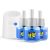 All Out Ultra Combo Pack 3 Refill + 1 Machine | Ultra Liquid Power | Kills Dengue Mosquitoes | 100% More Power Mosquito Repellent, Blue