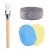 Nyamah Sales Women Face Pack Brush with Face Cleaning Sponge and Headband Combo Beauty Tools Set for Home and Salon Use (Pack of 4)