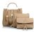 Mammon Women Handbag Combo (Set Of 3) Cream