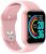 Smart Watch D20 Y68 Smart Watch for Girls Boys Men Women Kids, Blacktooth 1.3″ Smart Watch LED with Daily Activity Tracker, Heart Rate Sensor, for All Boys & Girls SmartWatch- Pink