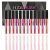 Sh.Huda Hudacrush Beauty Matte Finish, Long Lasting, Waterproof Liquid Lipsticks Combo Set For Women – 12Pcs