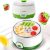 Avresta Yogurt Maker Machine, Stainless Steel Inner Container Electric Yogurt Maker, Yogurt Maker for Home Kitchen Plastic and Stainless Steel 1 Liter Atomatic Yogurt Maker Lid Kitchen Appliance