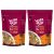 Yogabar Super Muesli, No Added or Hidden Sugar, Breakfast Muesli with Probiotics & Prebiotics, 82% Almonds + Whole Grains + Chia Seeds + Flax Seeds, 400gm Each