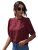 GRECIILOOKS Women’s Plain Crepe with Ruffle Sleeve Design on Half-Sleeve Regular Fit Office wear,Casual wear Top