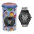 Marvel Comics Wrist Watch for Kids Multicolor Round Analogue Wrist Watch Birthday Gift for Boys & Girls – Age 3 to 12 Years (Black Panther Black)