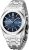 BENYAR Business Casual Blue Dial Stainless Steel Date Display Analog Watch for Men
