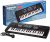 Siyako Yek Electronic Piano Keyboard with 37 Keys and Microphone (Black)