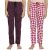 Real Basics Women’s Cotton All Over Printed Pyjama(Pack of 2)