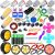 Science & Fun 220 Projects School Science Electronics Robotics Components kit with 220 Experiment tutorials