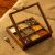ExclusiveLane Sheesham Wooden Table Top Masala Dabba Containers Jars Cum Kitchen Spice Box with Spoon (Brown)
